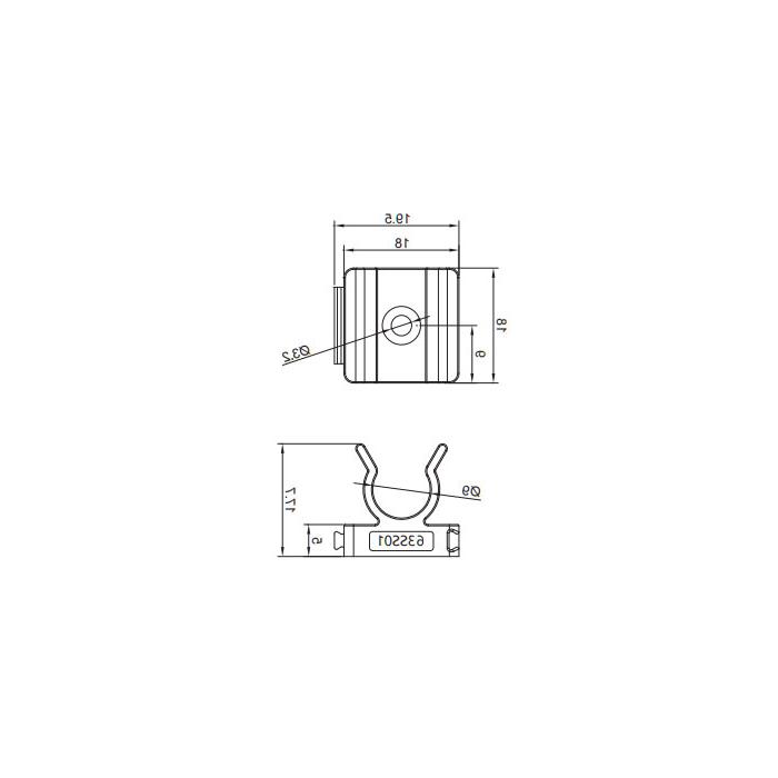 IO-Link 附件、适用于M8 预铸线 M4 螺丝、63SS01